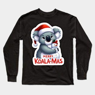 Merry Koala-Mas Long Sleeve T-Shirt